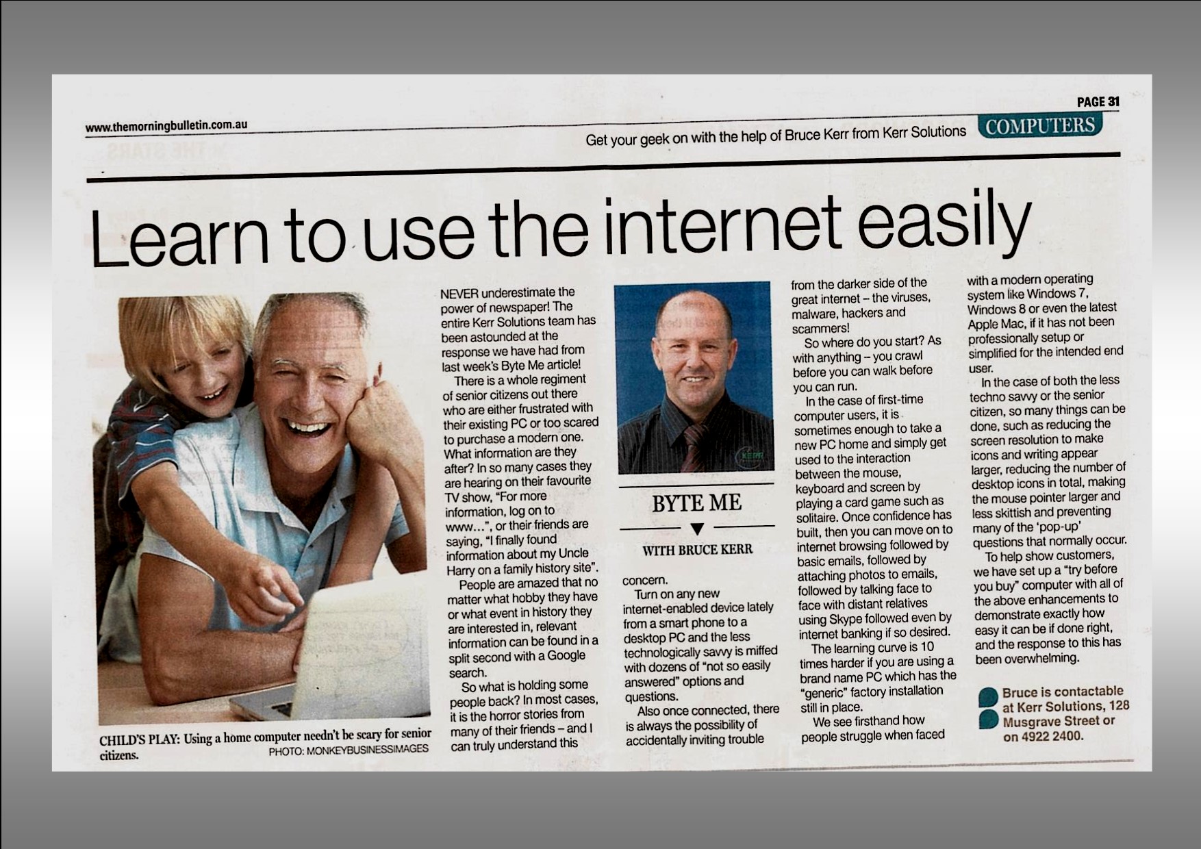 2014-11-08 Byte Me Article 199 - The Internet Awaits